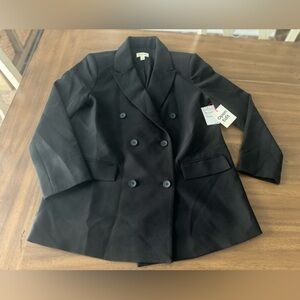 Open Exit Black Jacket NWT Size Small